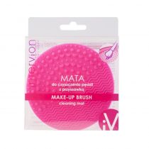 INTER-VION Make-Up Brush Cleaning Mat mata do czyszczenia pędzli z przyssawką