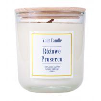 YOUR CANDLE (ŚWIECE SOJOWE) ŚWIECA SOJOWA RÓŻOWE PROSECCO 210 ml - YOUR CANDLE