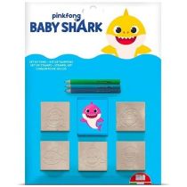 Baby Shark - pieczątki 5szt - Multiprint