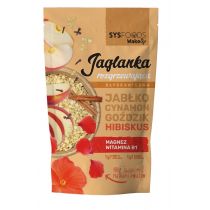 SysFoods WakeUp Jaglanka rozgrzewająca Jabłko, Cynamon, Goździk, Hibiskus 300 g