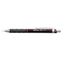 rOtring rOtrn Tikky cienki ołówek automatyczny, czerwony burgund 1904691