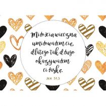 SZARON Magnes na lodówkę - Miłością wieczną