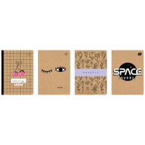 Zeszyt A5/60K kratka Kraft FSC Mix Credit (10szt) - INTERDRUK