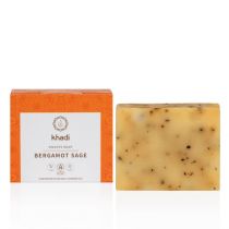 Khadi Naturalne mydło Shanti Soap - Bergamotka i szałwia