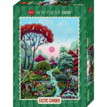 Heye Puzzle 2000 elementów Raj dla dzikich zwierząt