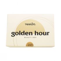 Świece - Resibo Resibo Beauty Box Golden Hour ZESTAW Krem liftingujący 50 ml + Świeca sojowa 30 g - grafika 1