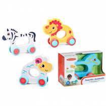 Zwierzęta na kółkach do pchania MIX Trifox