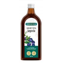 Premium Rosa Sok NFC z jagód 100% 500 ml