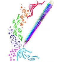 Kolorowe Baloniki Długopis mechaniczny żelowy 6 kolorów