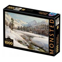 D-Toys Puzzle 1000 Peder Mork Monsted, Zimowy krajobraz