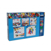 Plus Plus KLOCKI KONSTRUKCYJNE mini mix 600 szt. + 2 płytki konstrukcyjne PP 5008 PP 5008