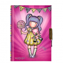 Santoro Zamykany Notes Gorjuss Fairground First Prize