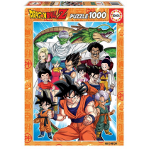 Educa Dragon Ball Z puzzle postaci, 1000 części, wielokolorowe (18496) 18496