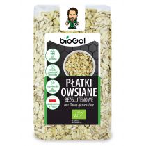 PŁATKI OWSIANE BEZGLUTENOWE BIO 300 g - BIOGOL 5907738159442