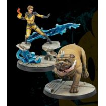 Marvel Crisis Protocol. Crystal and Lockjaw Atomic Mass Games