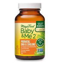 Mega Food Baby & Me 2 Prenatal DHA & Choline suplement diety 60 kaps.