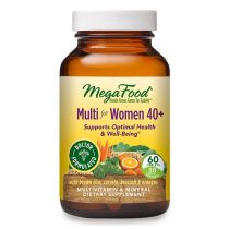 Mega Food Multi For Women 40+ witaminy i minerały dla kobiet suplement diety 60 tab.