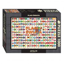 ArtGlob Puzzle Flagi świata 1 000 elementów