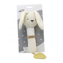 TULILO TULILO Zabawka z dźwiękiem - Króliczek karmelowy 17 cm 5_818376