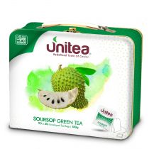 Unitea Herbata zielona z dodatkiem aromatu owocu soursop Lunch Box Royal 90 x 2 g