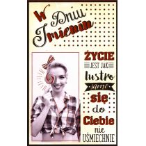 AbCard Kartka okolicznościowa Imieniny IM05