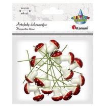 Titanum Muchomory styropianowe 17 x 20 mm 16 szt.