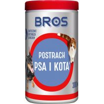 Odstraszacz psów, kotów granulat. Postrach psa i kota BROS 300ml.