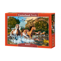 Puzzle 1000 el C-104789-2 Horse Wonderland