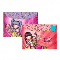 Santoro Zestaw Teczek A4 Gorjuss Fairground Carousel 2 szt.