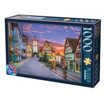 Puzzle 1000 el. Niemcy, Rottenburg D-Toys