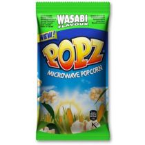 Popz Popcorn do mikrofali wasabi 85 g