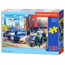 Castorland Puzzle 120 Police Station CASTOR -