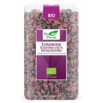 Bio Planet seria FIOLETOWA (owoce suszone) ŻURAWINA SUSZONA CIĘTA NIESŁODZONA BIO 1 kg - 5903900368018