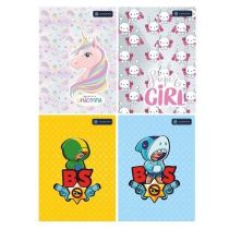 Astra papier papier Zeszyt A5/16K trzy linie kolor 20szt 439278