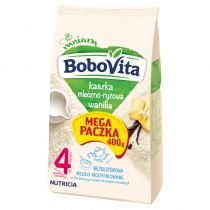 Bobovita Kaszka mleczno-ryżowa o smaku waniliowym 400g)