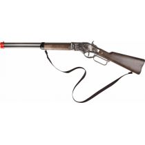 Gonher Karabin kowbojski 8 strzałów, kolor metalu (99/0) 99/0