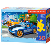Castorland Puzzle 30 Police Chase CASTOR -