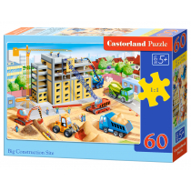 Castorland Puzzle 60 Big Construction Site CASTOR -