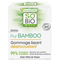 SO'BiO etic Głęboko oczyszczający i wygładzający scrub do twarzy Pur Bamboo 50 ml