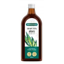 Premium Rosa Sok z aloesu 100% 500 ml 5902036004395