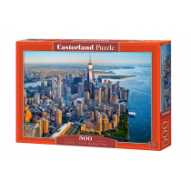 Puzzle 500 Zachód nad Manhattanem CASTOR - Castorland