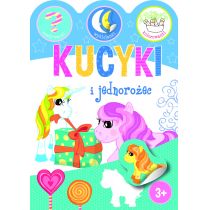 Olesiejuk Sp. z o.o. Kucyki i jednorożce. Zgadywanki, wyklejanki.. - Ewa Gorzkowska-Parnas
