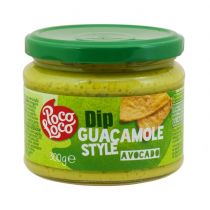 Poco Loco Salsa Dip Guacamole Style Avocado Poco Loco 300g