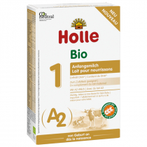 Holle Mleko początkowe dla niemowląt A2 400 g Bio