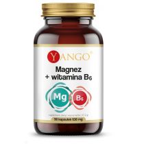 YANGO Yango Magnez witamina B6 636 mg 90 k. na stres