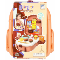 Zestaw kuchenny Fast Food plecak MEGA CREATIVE 503889