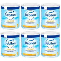 Bebilon Comfort 1 ProExpert Dietetyczny środek spożywczy dla niemowląt na kolki i zaparcia od urodzenia Zestaw 6 x 400 g