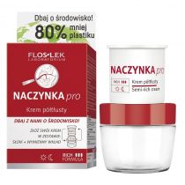 Floslek FLOSLEK NACZYNKA PRO KREM PÓŁTŁUSTY [ECO ZESTAW] 50ML