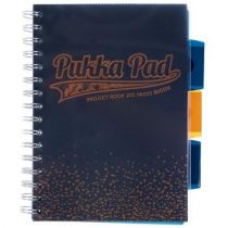 Project Book Blush Navy A4 kratka 3szt) PUKKA