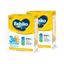 Bebiko Junior 3R Odżywcza formuła na bazie mleka dla dzieci powyżej 1. roku życia Zestaw 2 x 600 g